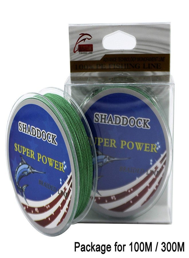 Shaddock Fishing Super Strong Braided Fishing Line - 4 Strands Multifilament Pe Fishing Line - Abrasion Resistant Braided Lines – Incredible Super Power line 10LB-133LB, 110 Yards-1100 Yards - Image 4